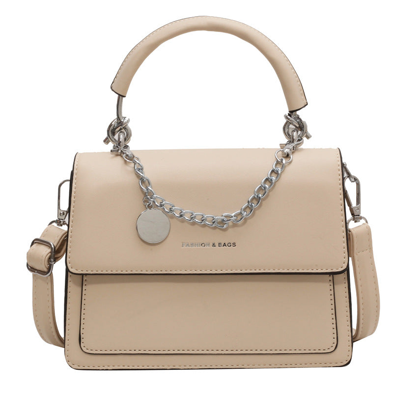 women's chain shoulder crossbody small square bag