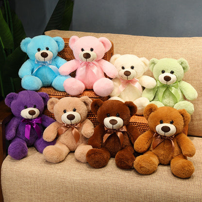 cute bear teddy bear plush toy ( High 35cm,weight:200g)