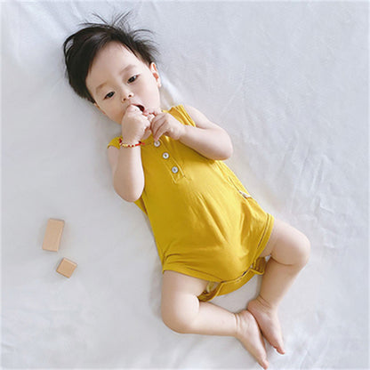 Baby set, summer thin air conditioned suit, high waist belly protection, short sleeve middle pants, pajamas, modal baby boy, summer dress, women, 0.2kg