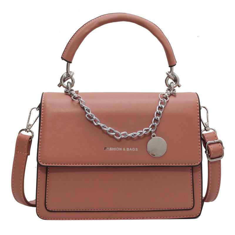 women's chain shoulder crossbody small square bag