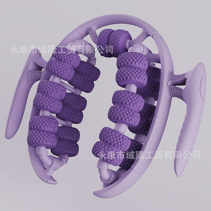 A 26 round leg massager circular leg clamping roller leg muscle relaxation leg massager skinny yoga wheel