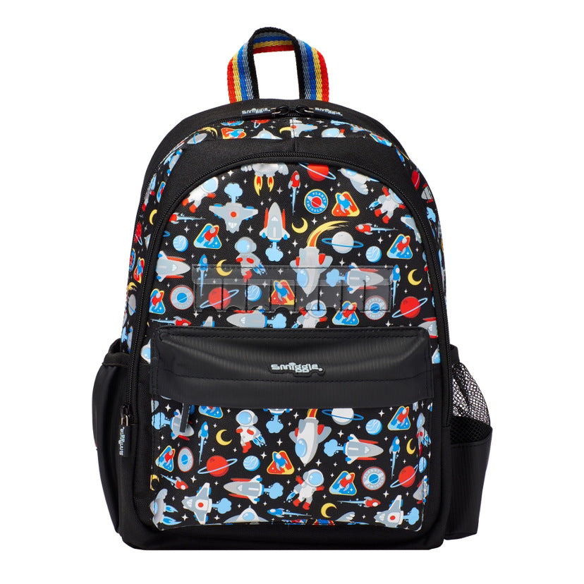 Mochila australiana Smiggle para estudiantes de primaria, mochila de tamaño mediano con peso reducido y mochila ultraligera. 