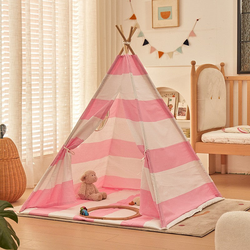 A Indian Tent Children's Indoor Small Tent Outdoor Camping Princess Castle Play House Toy House