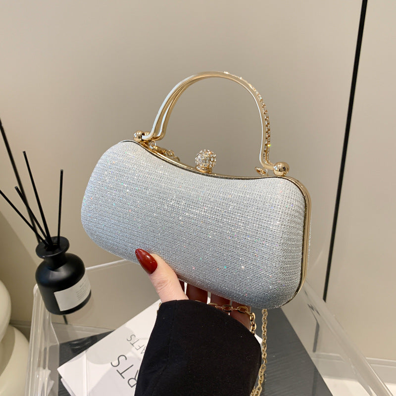 A 2024 spring new foreign casual shoulder bag bag crossbody bag simple and fashionable this year's popular women's handbag