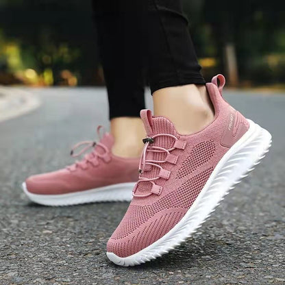 Spring and Autumn Season Hair Replacement Soft Sole Middle aged Mom Sports and Leisure Middle aged and Elderly Walking Shoes Cross border for Women 0.5kg