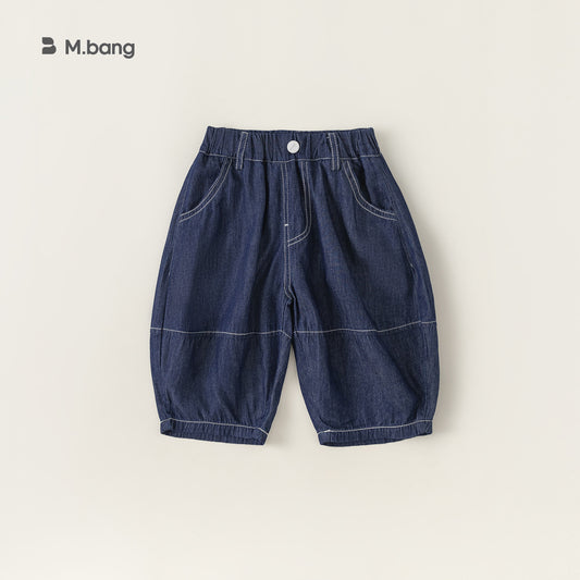 A Babycity Children's Jeans 2024 Summer New Outwear Boys' Pants Thin Middle Pants XK42058