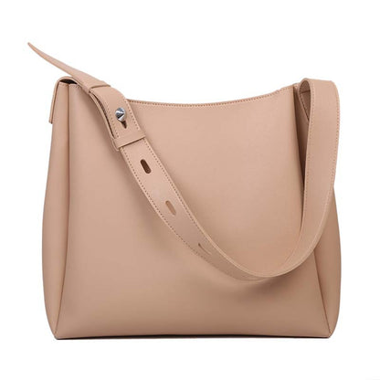 A Two piece Set Mother Bag Women's Bag Fashion 2024 Spring New Soft Leather One Shoulder Women's Bag Large Capacity Handbag Women's Bag