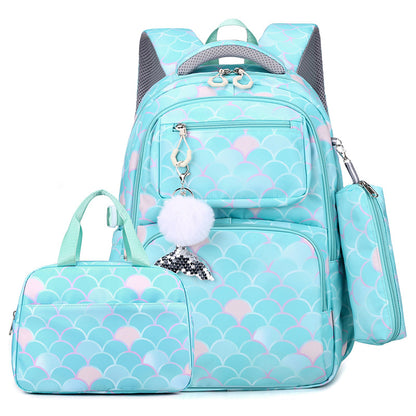 A pupils&#039; schoolbags are light, girls&#039; and boys&#039; three-piece high-value minority schoolbags, and girls&#039; school backpacks.