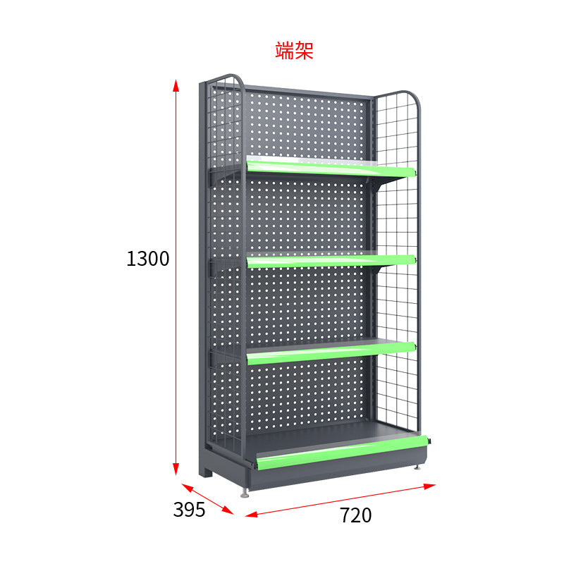 A Convenience Store Shelves Snack Shelves Small Supermarket Shelves Display Shelves Toys Stationery Pharmacy Hole Board Shelves