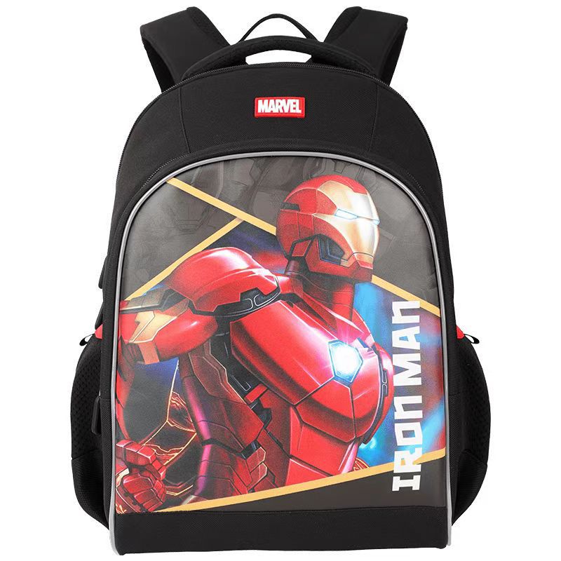 Mochila escolar genuina de Disney Marvel para niños, para estudiantes de primaria, de 1.º a 3.º grado, ligera, de gran capacidad, para niños, venta al por mayor 