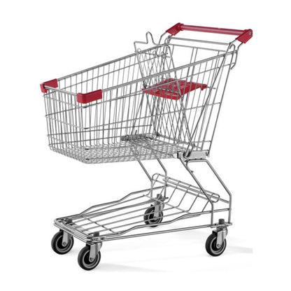 A herringbone foot shopping cart supermarket trolley folding trolley with stool shopping cart wholesale