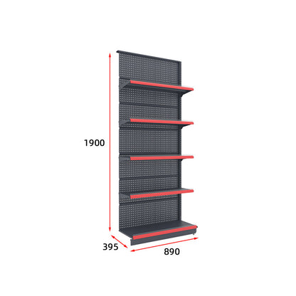 A Convenience store shelves, boutiques, snack store shelves, double-sided hole board display racks, supermarket shelf display racks