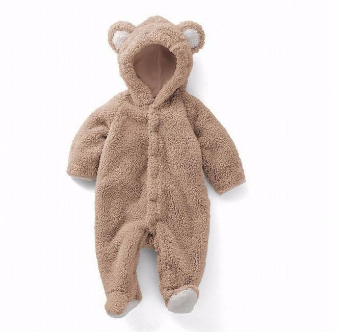 A foreign trade children's clothing animal shape one-piece foot-wrapped Romper baby climbing clothing wish ins cross-border