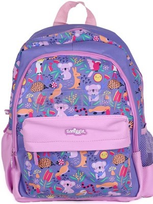 Mochila australiana Smiggle para estudiantes de primaria, mochila de tamaño mediano con peso reducido y mochila ultraligera. 