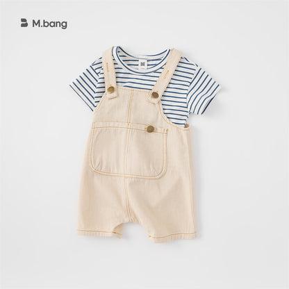 Babycity22 summer casual boys and girls T-shirt suspenders children&#039;s suit XTY-3915 XTK-3915 0.2kg