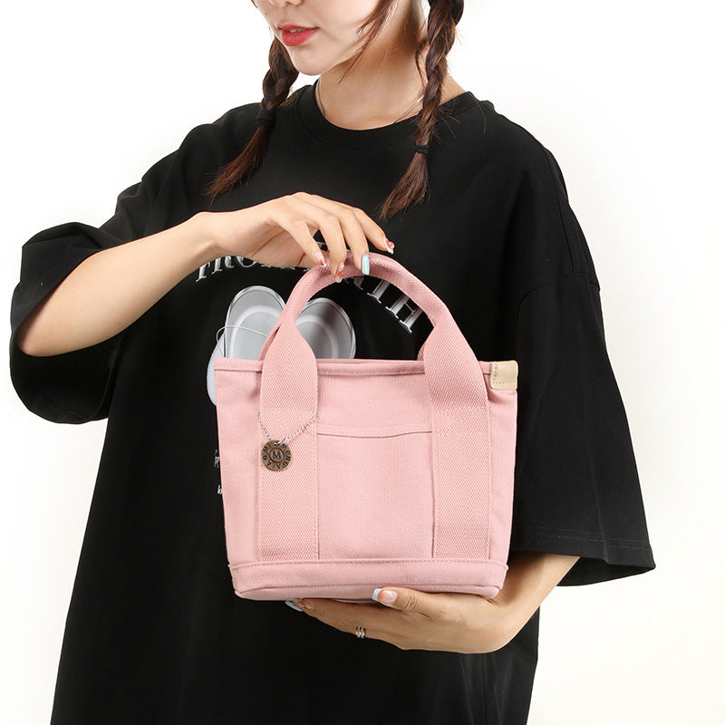 Japanese millelay canvas handbag small bag for women 0.35KG