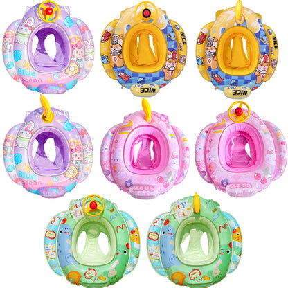 A: Children's baby swimming ring, sitting ring, thickened steering wheel, cartoon infants, armpit ring, seat ring, floating ring, 0-3-6 years old