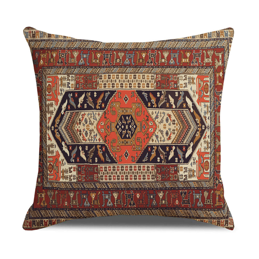 A cross-border new Turkish retro European linen pillow cover Amazon Home Products Decorative Pillow Cover Pillow Pillow