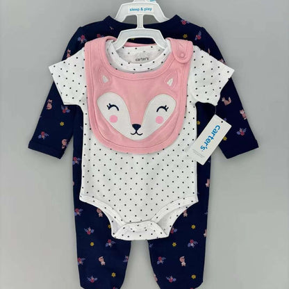 Baby suits, onesies, cross-border exports, 3 sets of wholesale children's clothes, Ha clothes, onesies, boys and girls