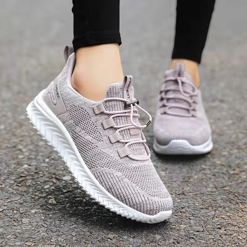 Spring and Autumn Season Hair Replacement Soft Sole Middle aged Mom Sports and Leisure Middle aged and Elderly Walking Shoes Cross border for Women 0.5kg