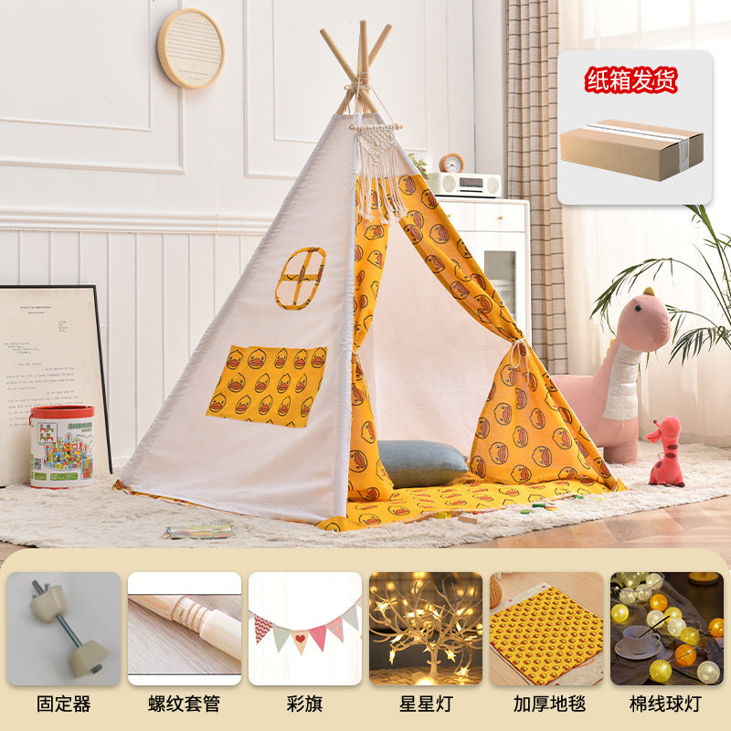 A little flying goose children's tent boys and girls play house small house kindergarten activities foldable tent small tent