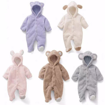 A foreign trade children's clothing animal shape one-piece foot-wrapped Romper baby climbing clothing wish ins cross-border