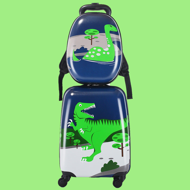 Children's suitcase, school bag, 18 inch universal wheel