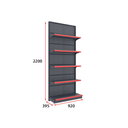 A Convenience store shelves, boutiques, snack store shelves, double-sided hole board display racks, supermarket shelf display racks