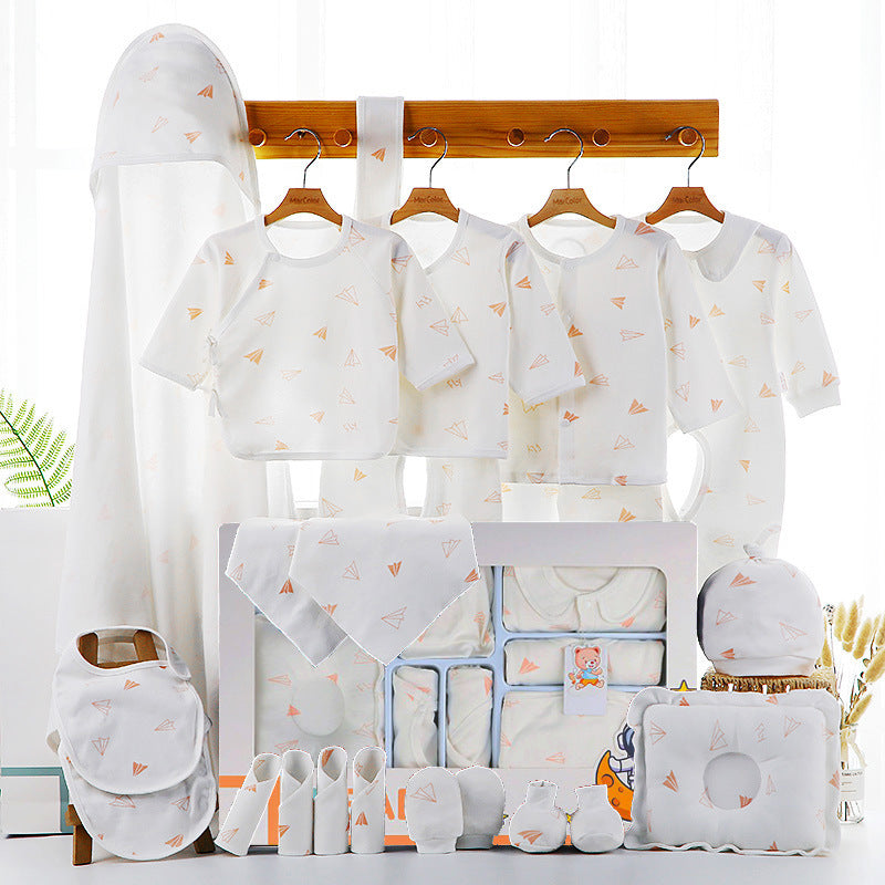 Baby clothing gift box, newborn set, boys and girls, autumn and winter supplies, full moon, hundred day gift wholesale, 1.5kg