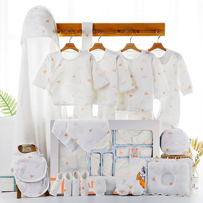 Baby clothing gift box, newborn set, boys and girls, autumn and winter supplies, full moon, hundred day gift wholesale, 1.5kg