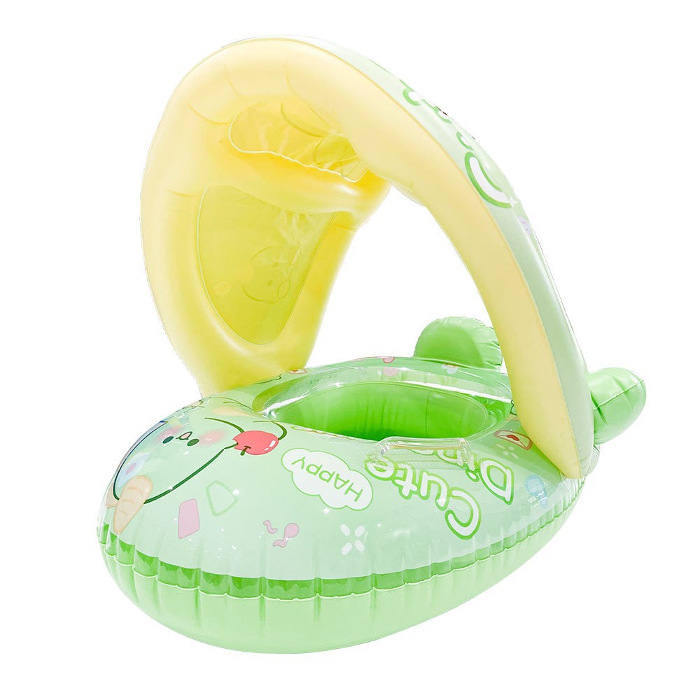 A internet celebrity with water gun airplane seat circle, children's swimming circle, cute cartoon baby water seat circle, inflatable swimming circle