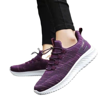 Spring and Autumn Season Hair Replacement Soft Sole Middle aged Mom Sports and Leisure Middle aged and Elderly Walking Shoes Cross border for Women 0.5kg