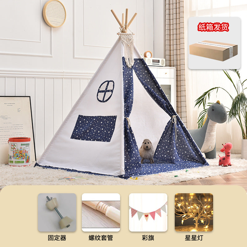 A little flying goose children's tent boys and girls play house small house kindergarten activities foldable tent small tent