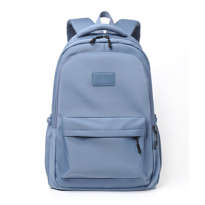 A New School Bag, Lightweight Travel Backpack, Large Capacity Laptop Bag, Simple Backpack for Middle and High School Students