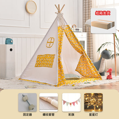 A little flying goose children's tent boys and girls play house small house kindergarten activities foldable tent small tent