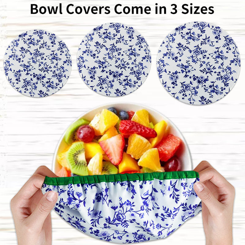 A Amazon new kitchen supplies American bowl cover 3-piece set reusable bowl cover dish cover