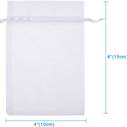 A White yarn bag wholesale jewelry yarn bag bundle mouth bag gift bag white organza mesh bag, happy candy bag MOQ: 500 PIECE