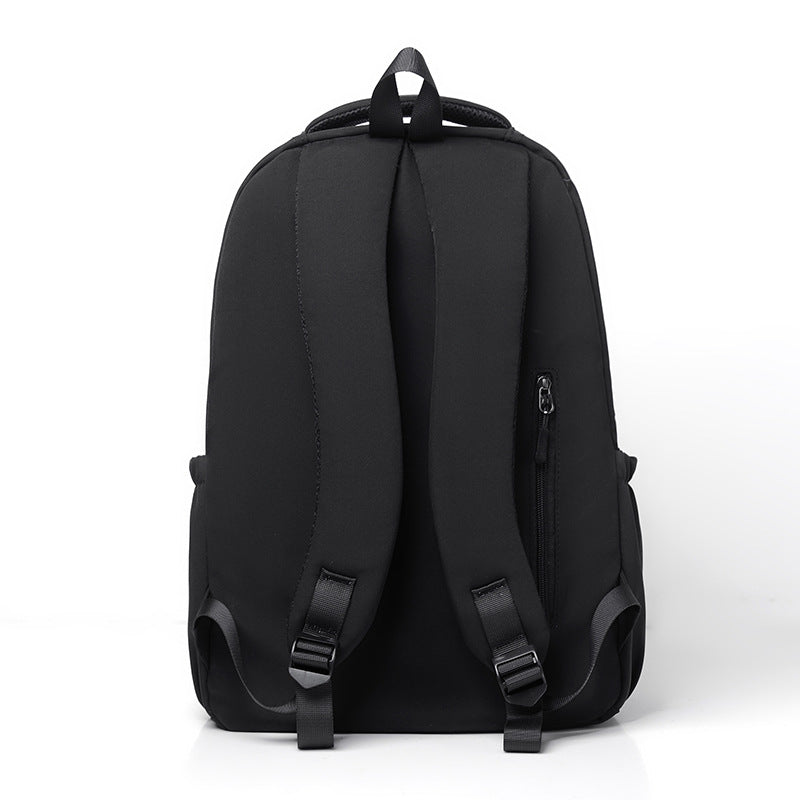 A New School Bag, Lightweight Travel Backpack, Large Capacity Laptop Bag, Simple Backpack for Middle and High School Students