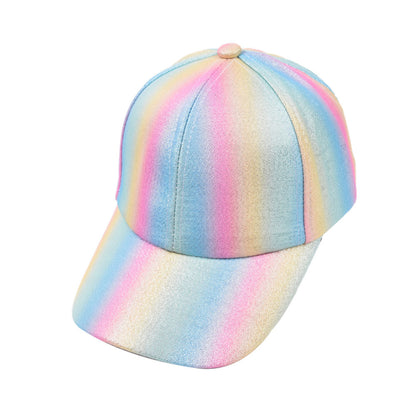 Una nueva gorra de béisbol linda de dibujos animados de comercio exterior transfronterizo, gorra parasol de moda para exteriores para bebés de Europa y Estados Unidos, sombrero teñido anudado 