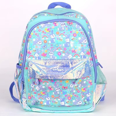 A Australian backpack smiggle for elementary school students, medium size backpack with reduced weight and ultra light backpack