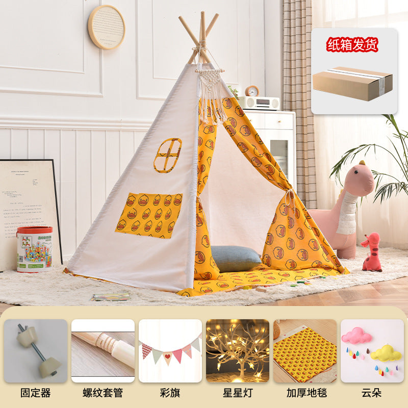 A little flying goose children's tent boys and girls play house small house kindergarten activities foldable tent small tent