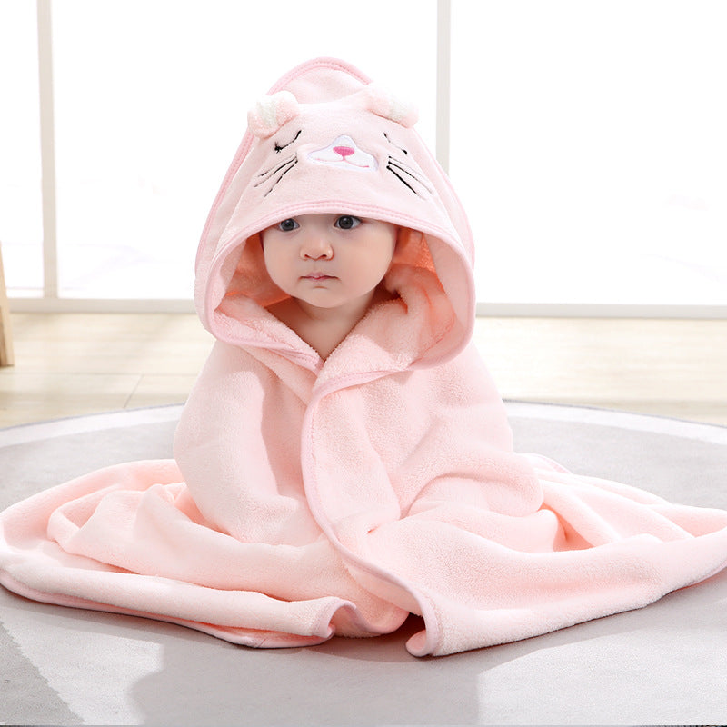 Baby holding a blanket bath towel  0.15kg any color mix Minimum purchase of 3 items