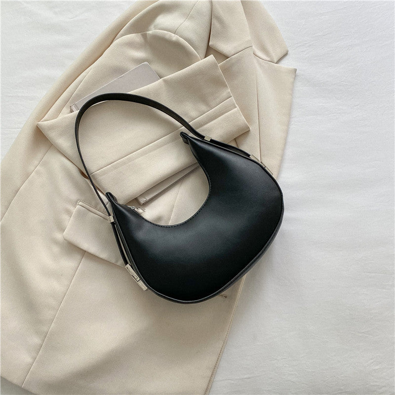 A French niche bag women's 2024 summer popular new trendy and versatile high-end texture fashion shoulder bag underarm bag