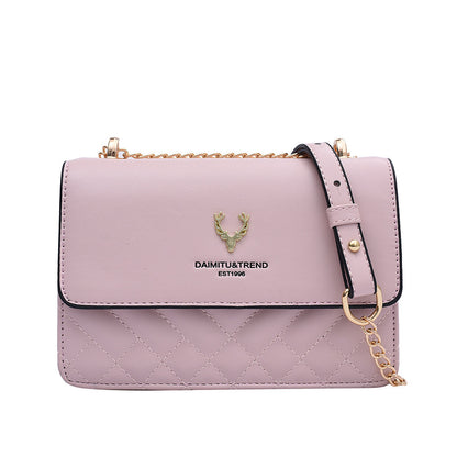 Diamond embroidery bag, shoulder crossbody bag, chain small square bag 0.55KG