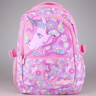 A Australia smiggle schoolbag student schoolbag primary and secondary school students&#039; backpacks outdoor leisure bags shoulder bags