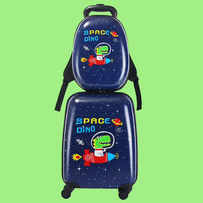 Children's suitcase, school bag, 18 inch universal wheel