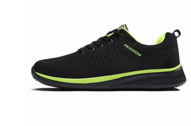 Zapatos de tejido volador nuevos de primavera, zapatos de mujer, edición coreana, zapatos deportivos casuales, zapatos para correr livianos para mujer, zapatos individuales de moda para hombres y mujeres, tendencia 0,35 kg 