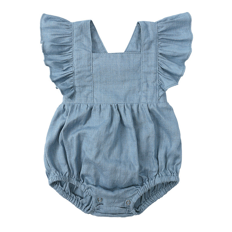 Ropa para niños, ropa nueva para bebés, ropa para gatear, comercio exterior, ins transfronterizo, bolsa Amanome para bebés, ropa para pedos. 0,13 kg 