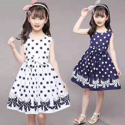 Girls&#039; summer dress Princess skirt cotton soft western style 2023 new children&#039;s skirt summer girl skirt