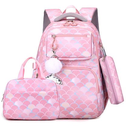 A pupils&#039; schoolbags are light, girls&#039; and boys&#039; three-piece high-value minority schoolbags, and girls&#039; school backpacks.